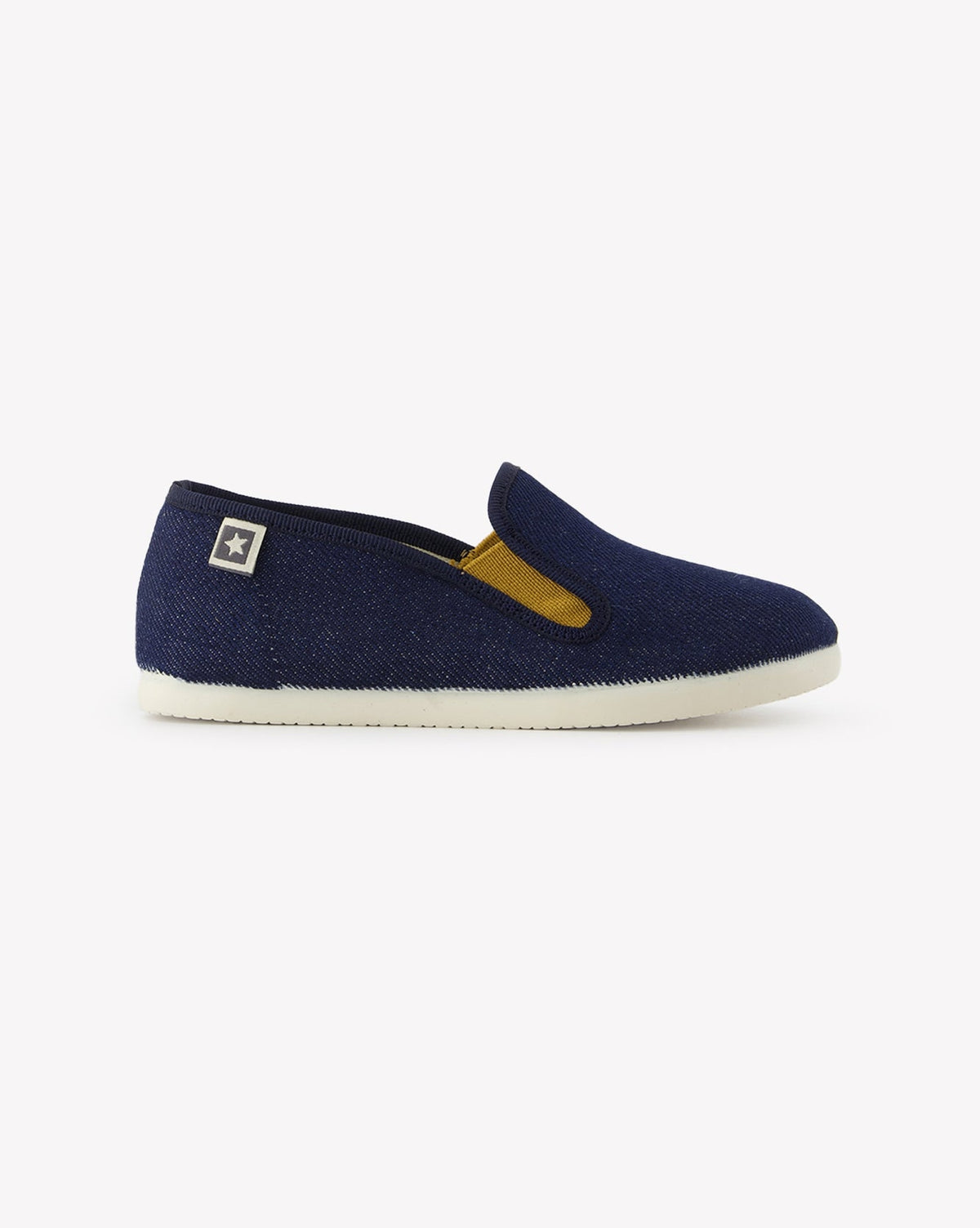 John Jean cotton slippers - Denim