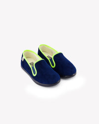 Chaussons John - Bleu Brut
