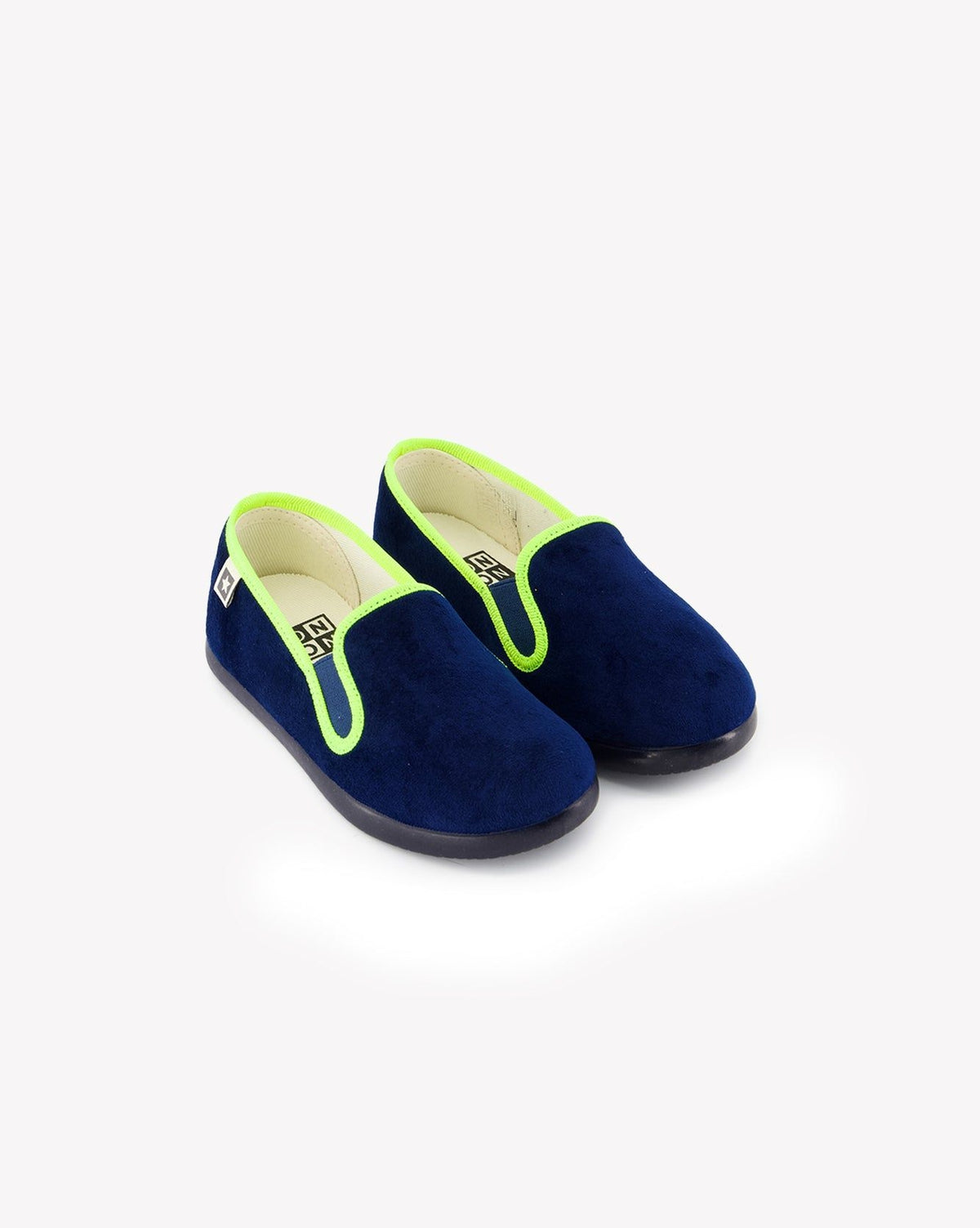 Chaussons John - Bleu Brut