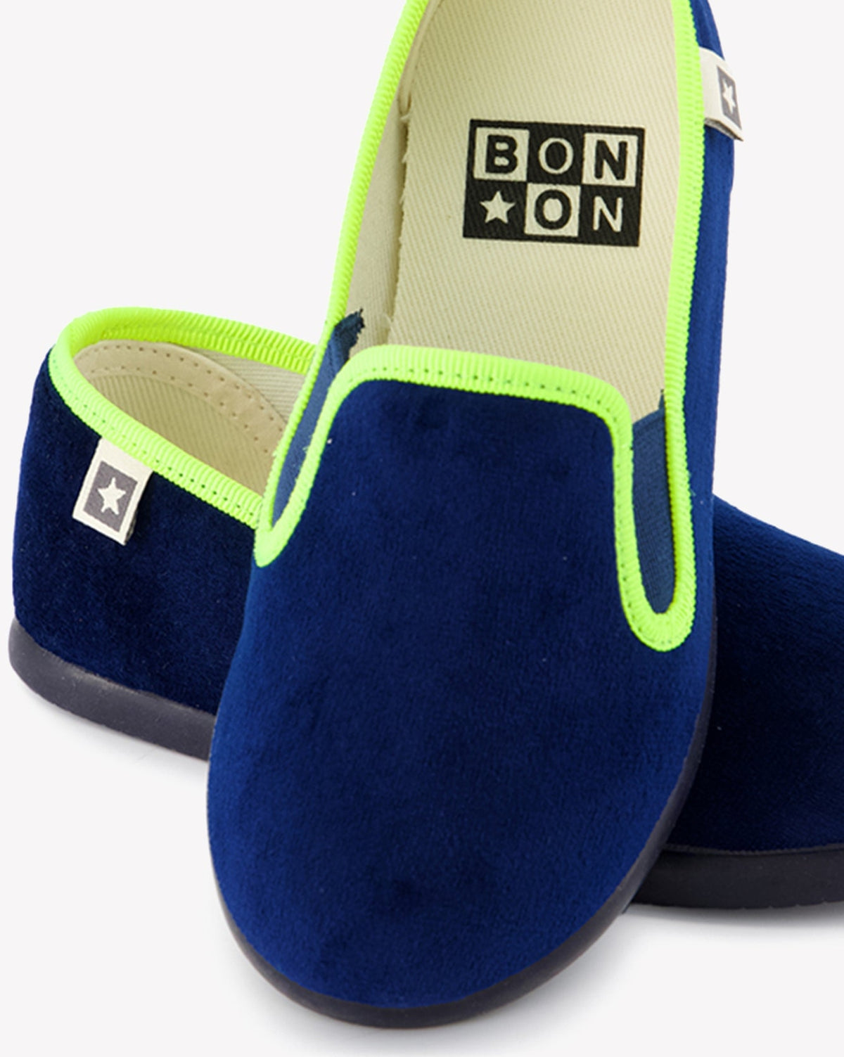 Chaussons John - Bleu Brut