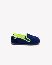 Chaussons John - Bleu Brut