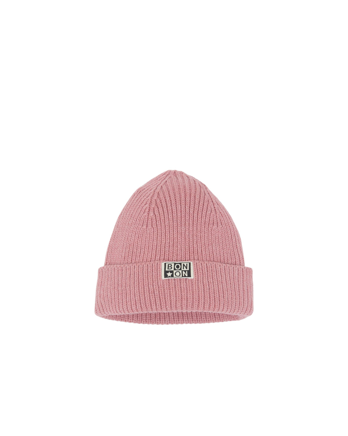 Bonnet Myrtille Rose en laine - Blossom