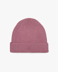 Bonnet Myrtille Rose en laine - Blossom