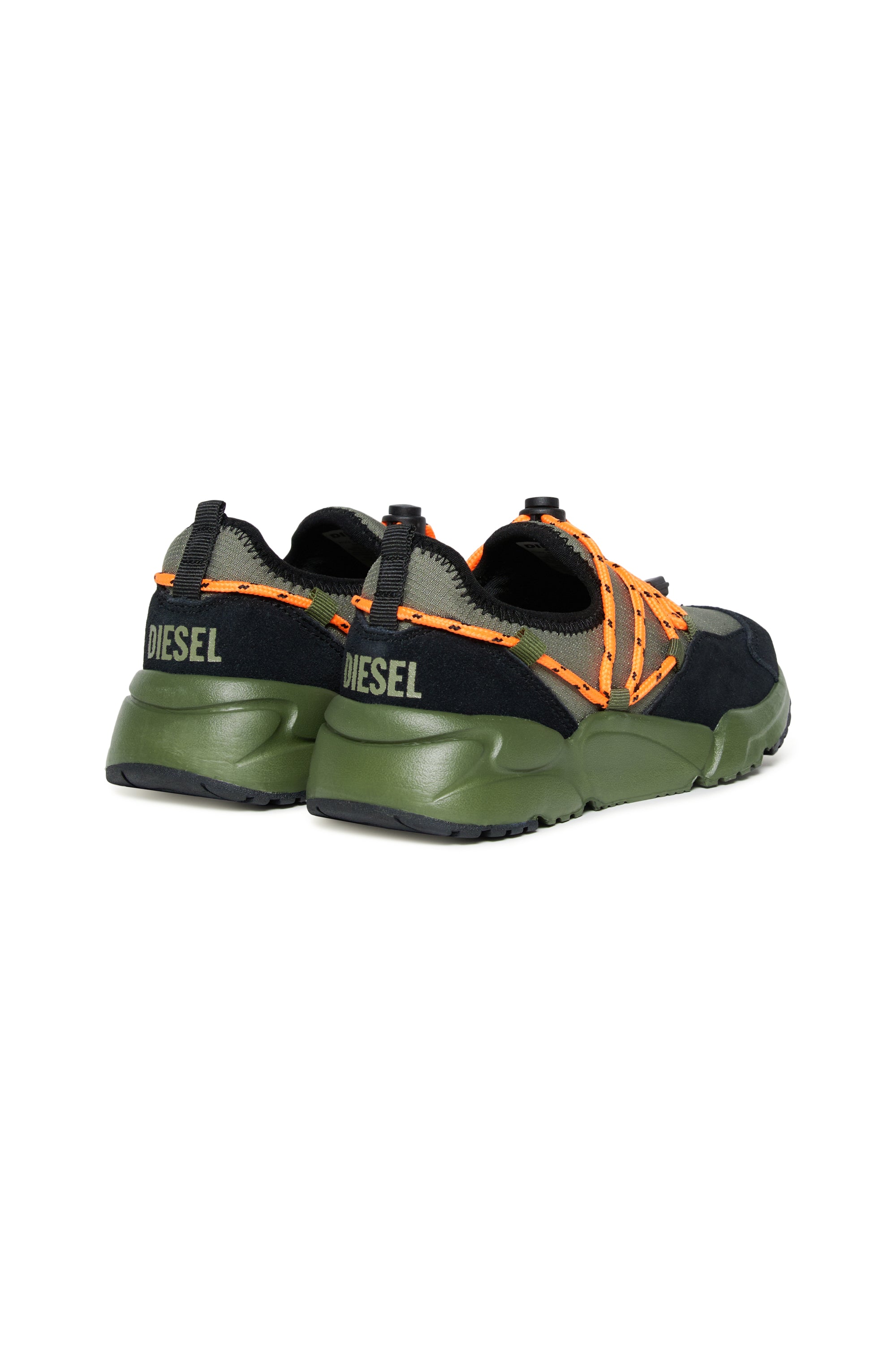 Aloe & Black & Orange Fluo Baskets - Aloe & Black & Orange Fluo