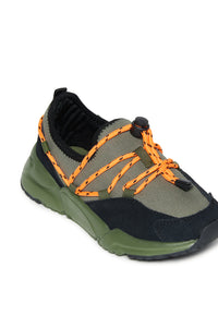Aloe & Black & Orange Fluo Baskets - Aloe & Black & Orange Fluo
