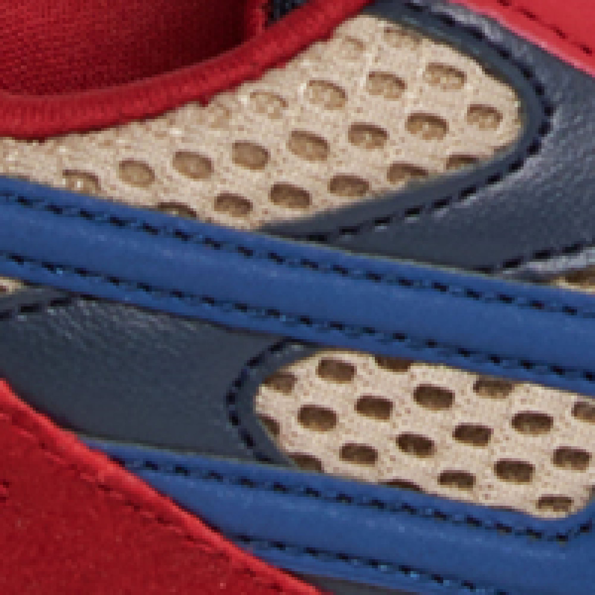 Crockery & Red & Blue Baskets - Crockery & Red & Blue