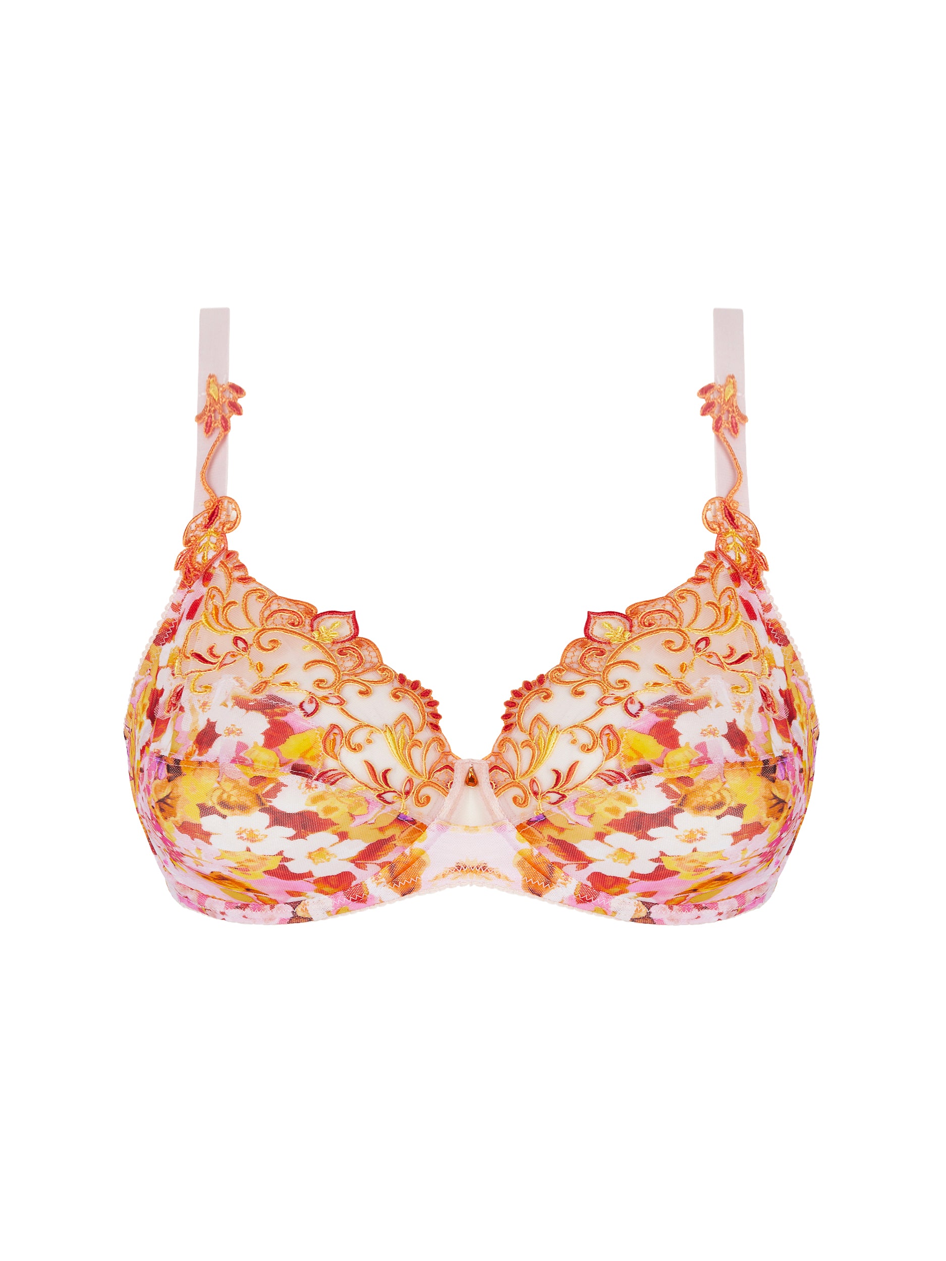 Soutien-gorge balconnet Jardins de Lumière imprimé - Bouquet Lumière