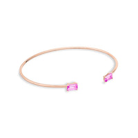 cocktail lemon quartz bangle