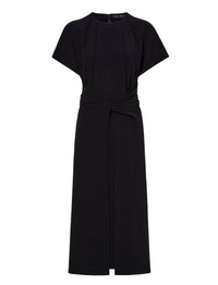 Robe Julie en crêpe - Black