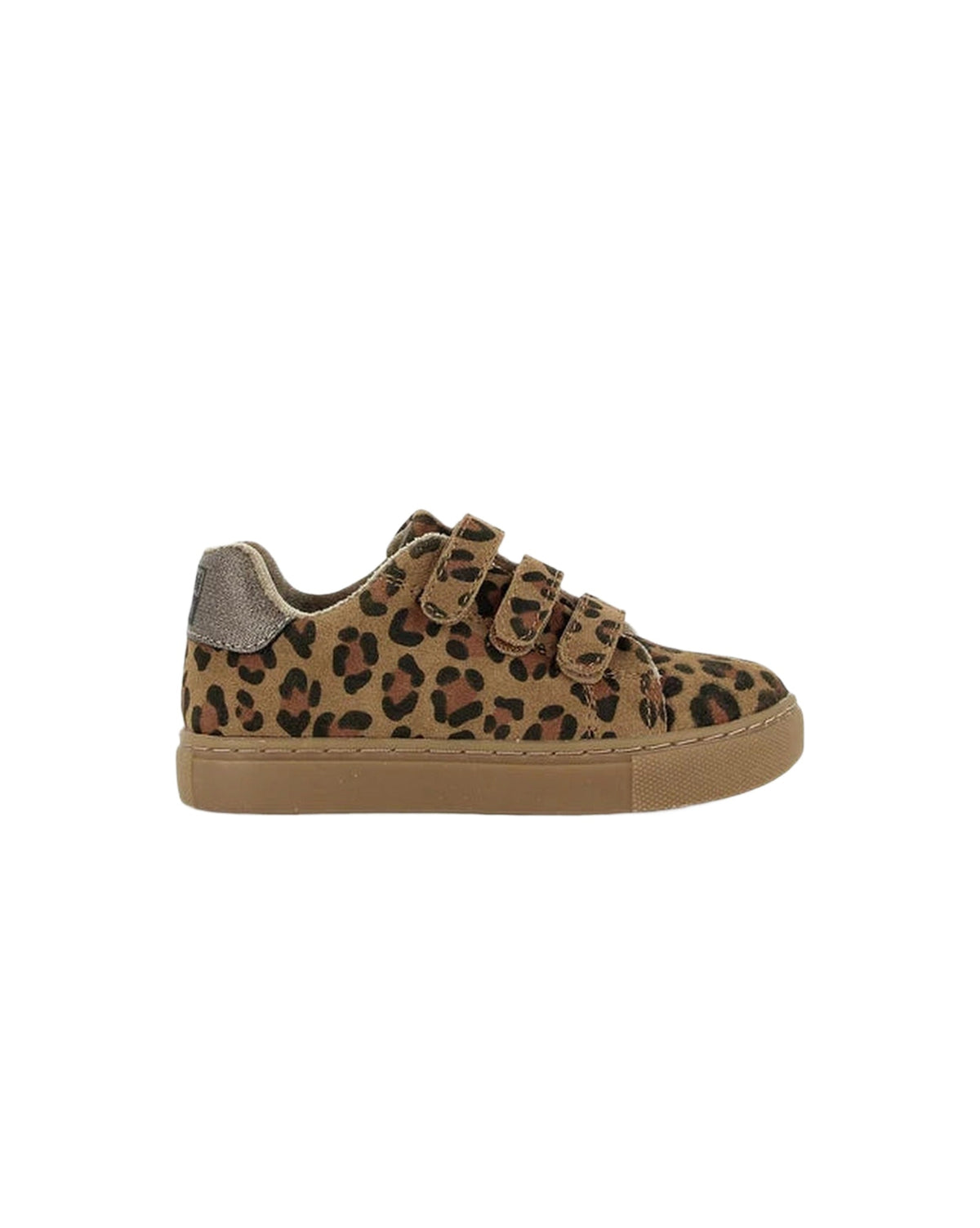 Basil Scratch leather trainers - Leopard print