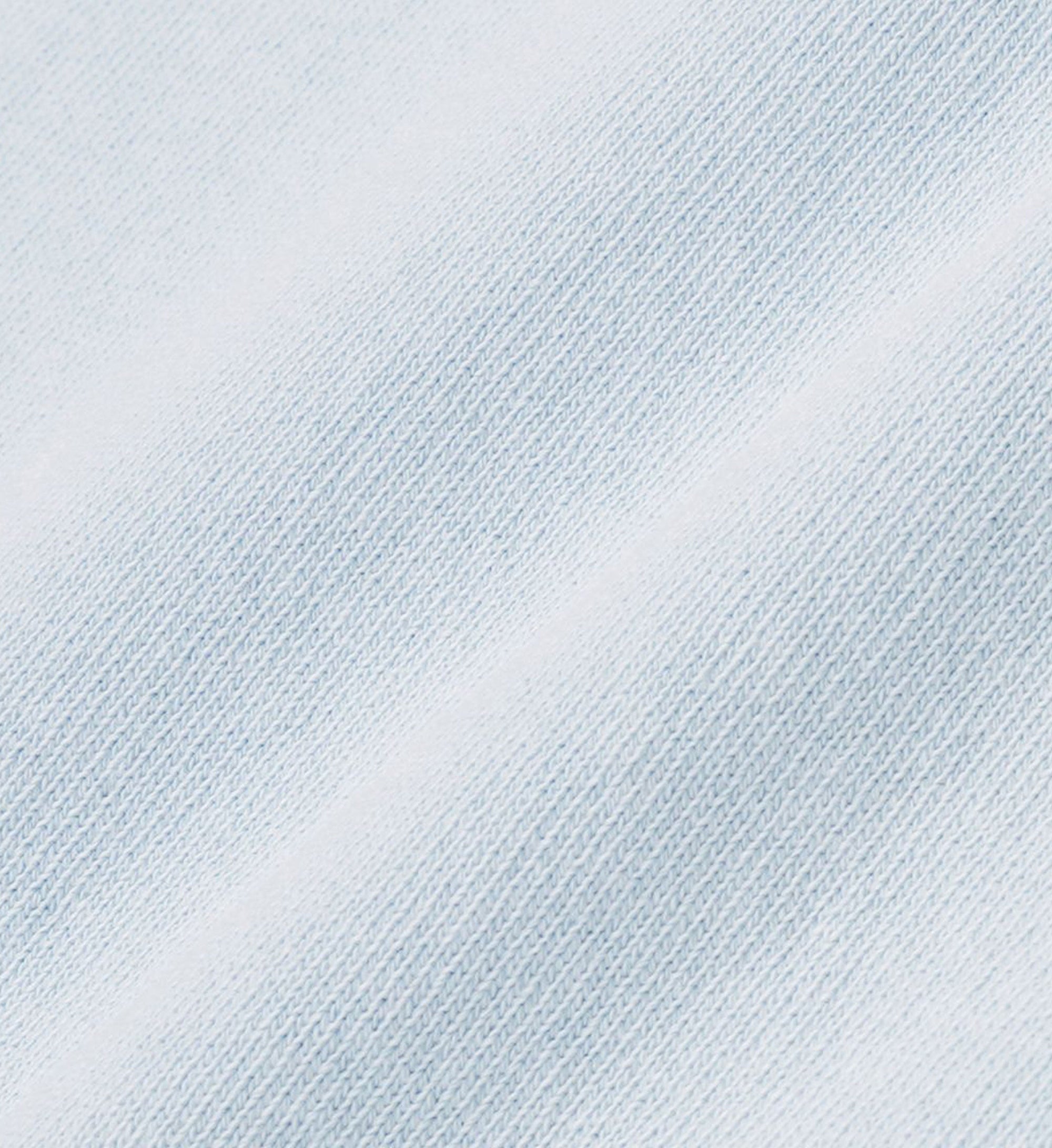 Be Nice Cropped T-Shirt - Baby Blue & White