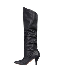Bottes 80 en cuir souple - Noir