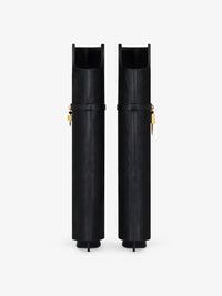 SHARK LOCK STILETTO HIGH BOOTS