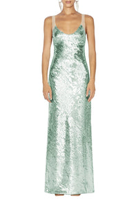Beating Heart Gown - Seaglass