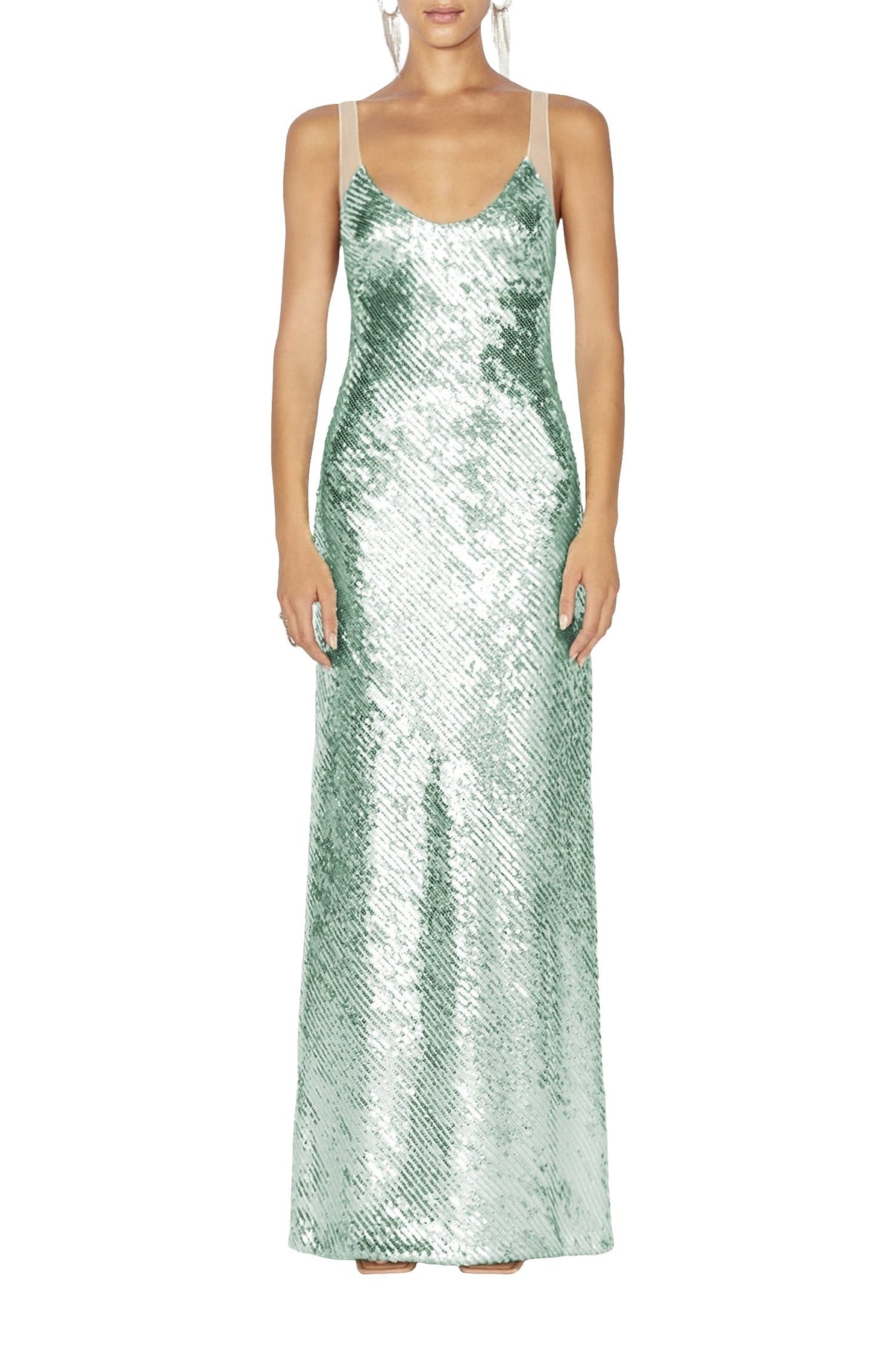 Beating Heart Gown - Seaglass