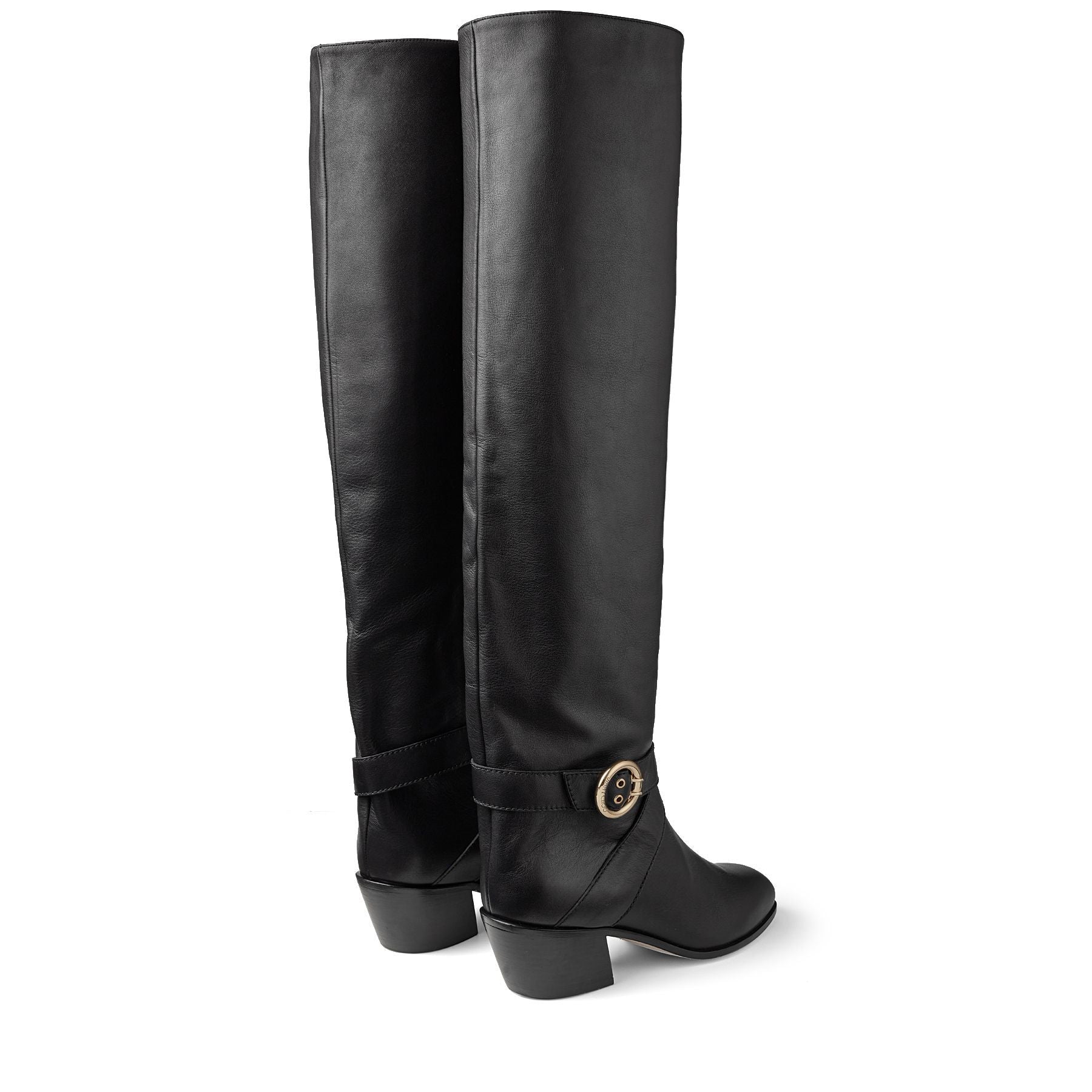 Beca 45 leather thigh boots - Black