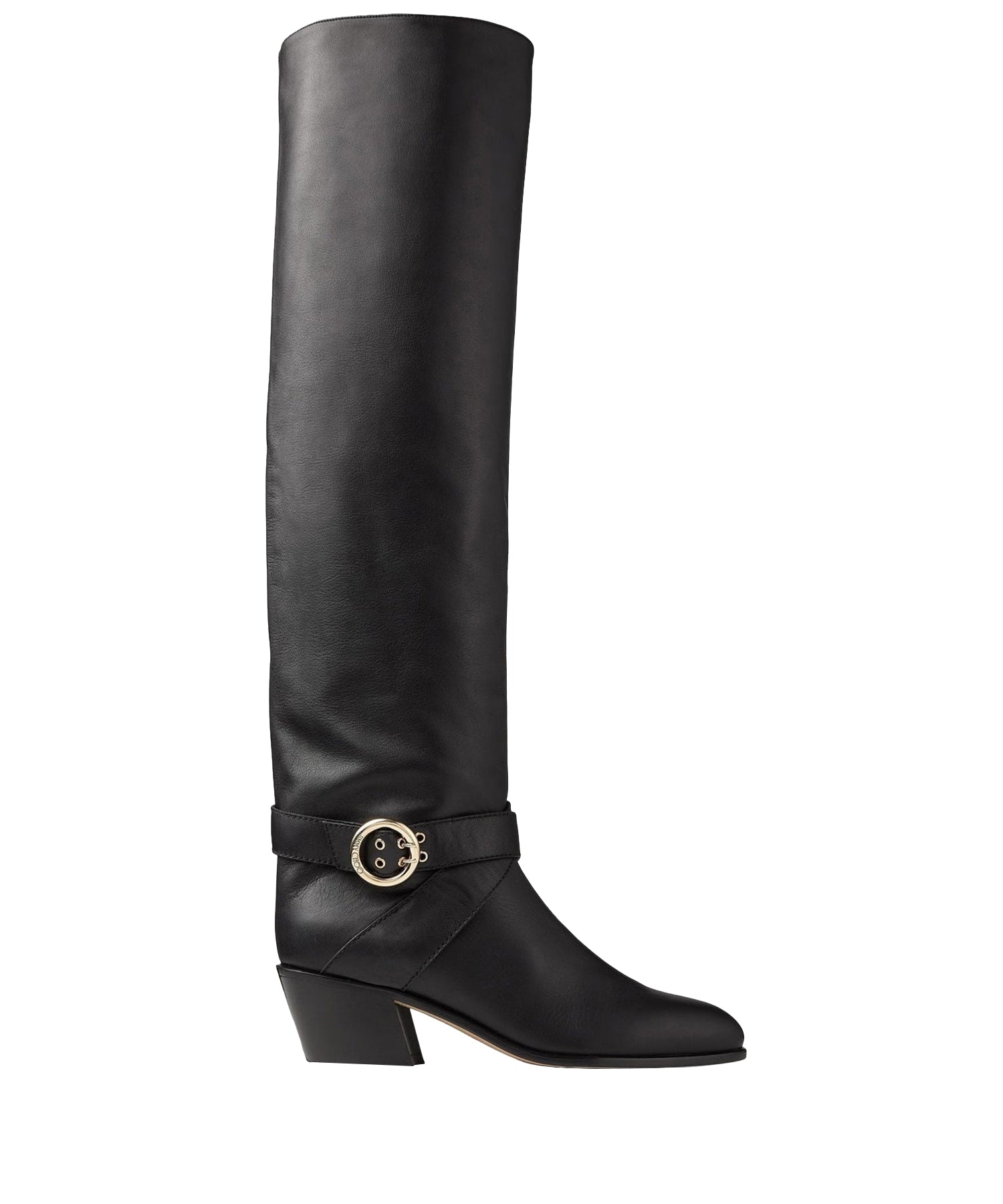 Beca 45 leather thigh boots - Black
