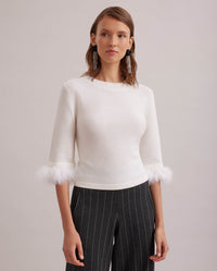 Moon White / Pullover Beckett