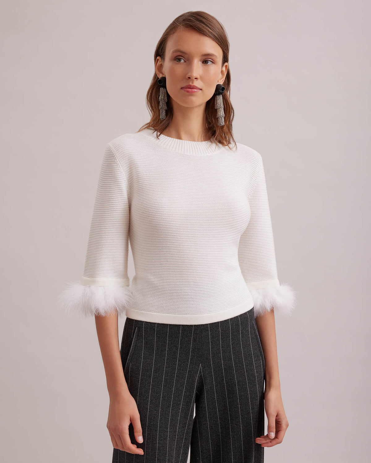 Moon White / Pullover Beckett