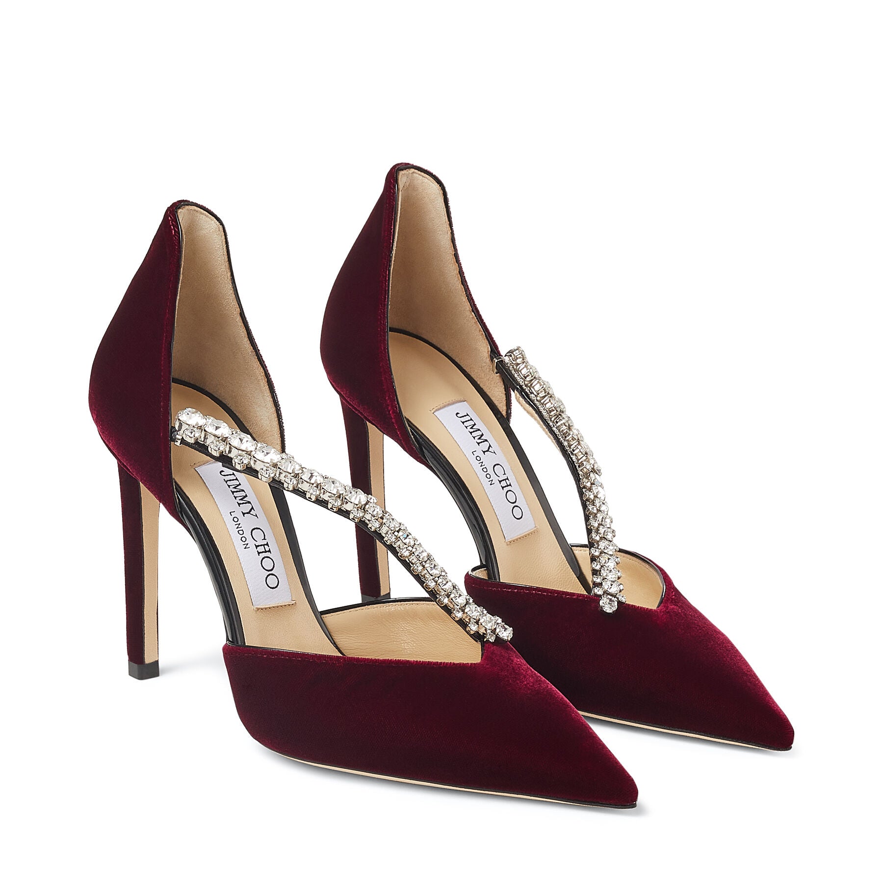 ZNO STOCK 0 / Reco 280 MERLOT/CRYSTAL Shoe BEE 100