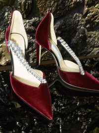 ZNO STOCK 0 / Reco 280 MERLOT/CRYSTAL Shoe BEE 100