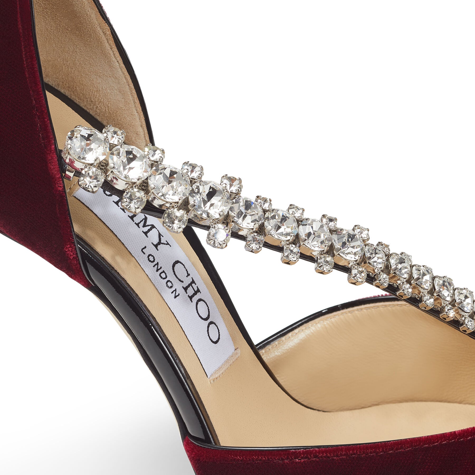 ZNO STOCK 0 / Reco 280 MERLOT/CRYSTAL Shoe BEE 100