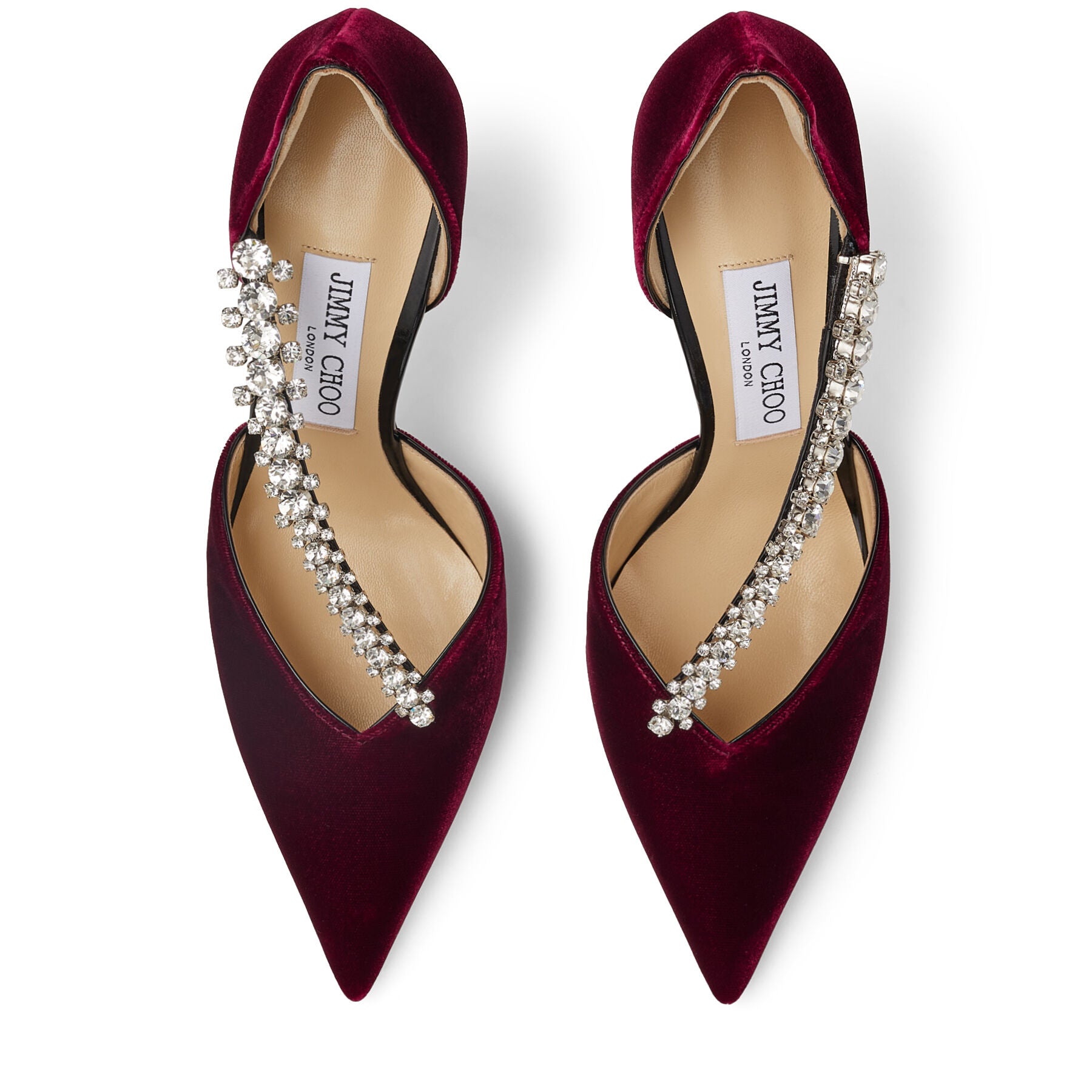 ZNO STOCK 0 / Reco 280 MERLOT/CRYSTAL Shoe BEE 100