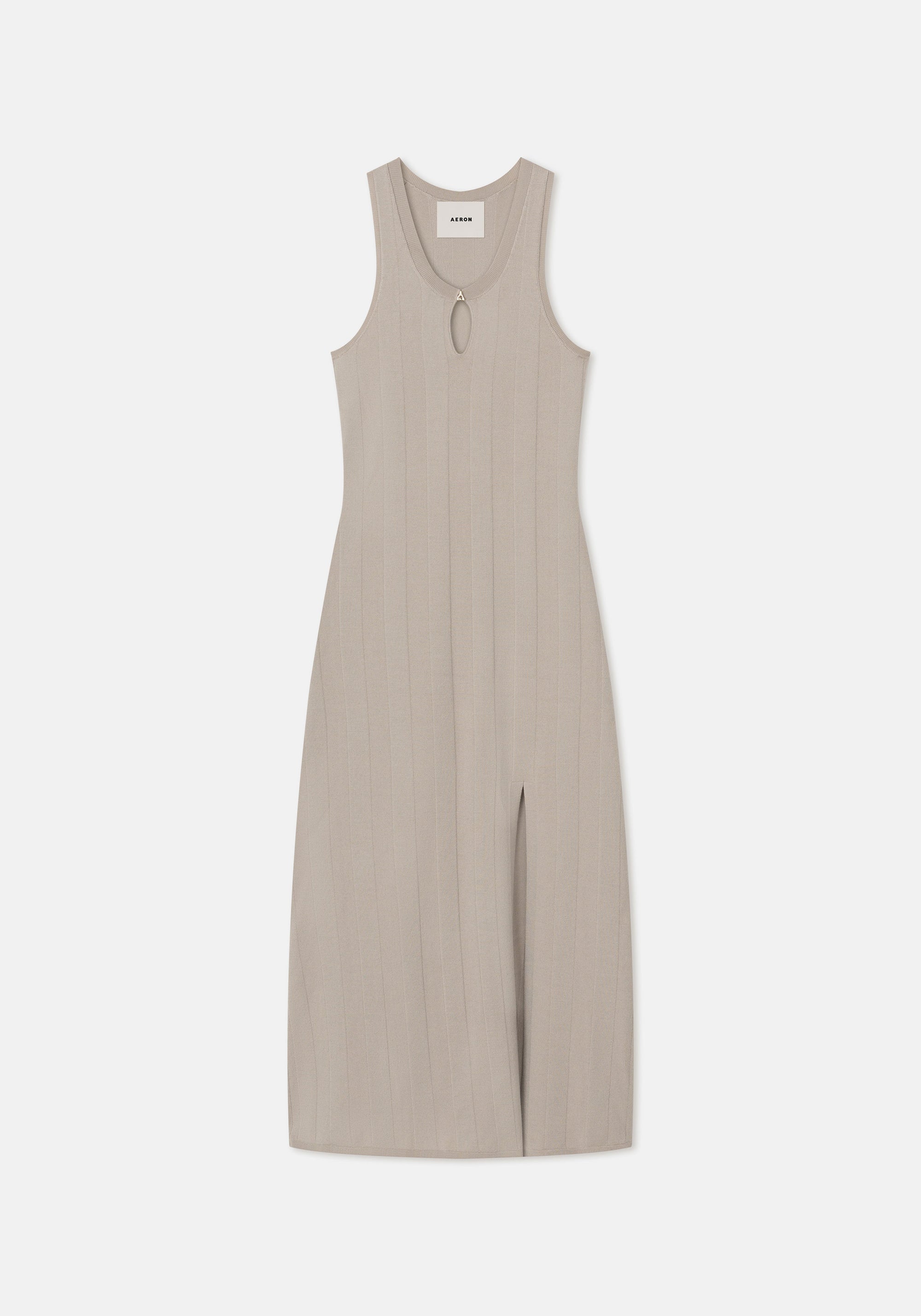 Robe longue Belle en laine - Mist