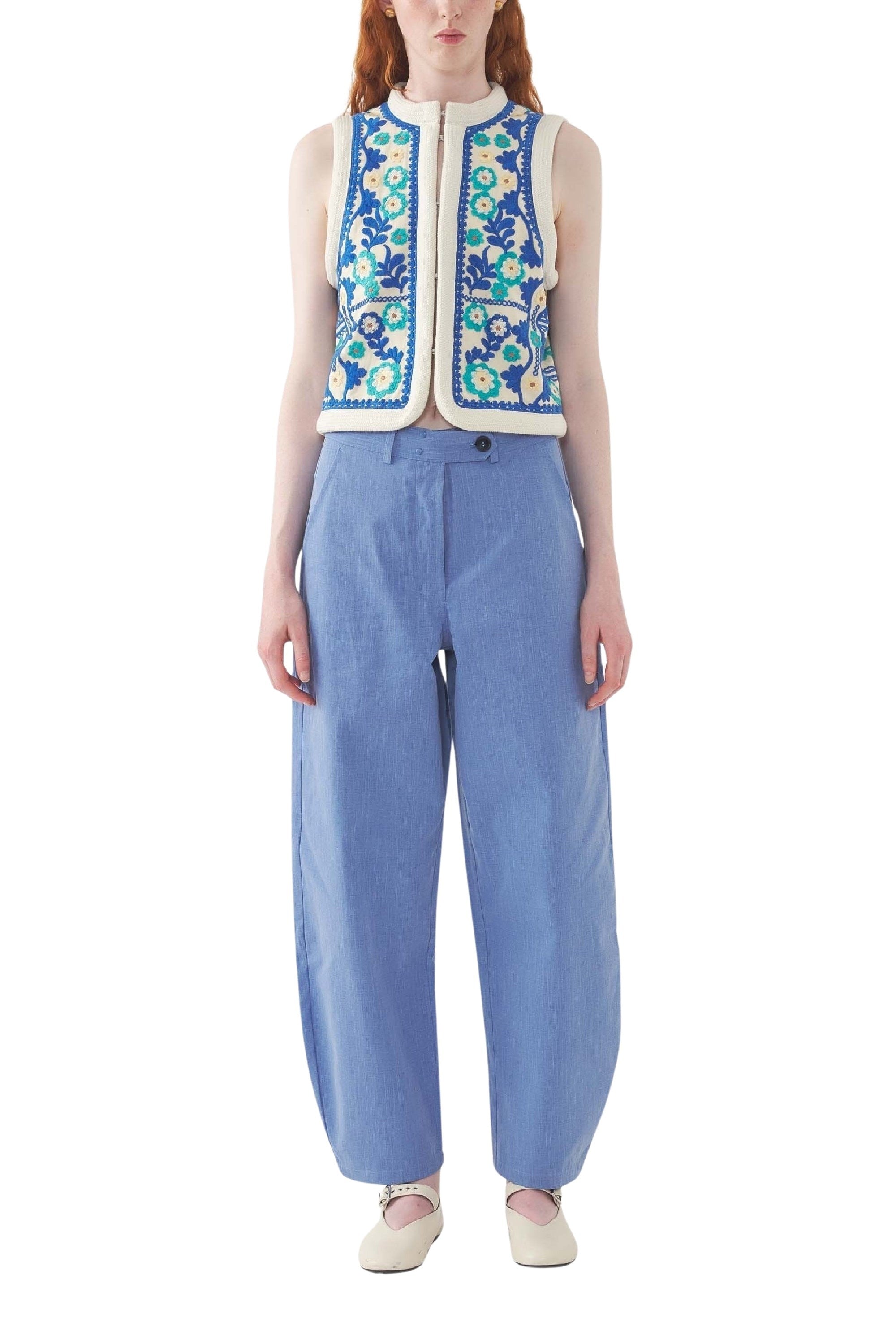 BLUE BERENICE PANT