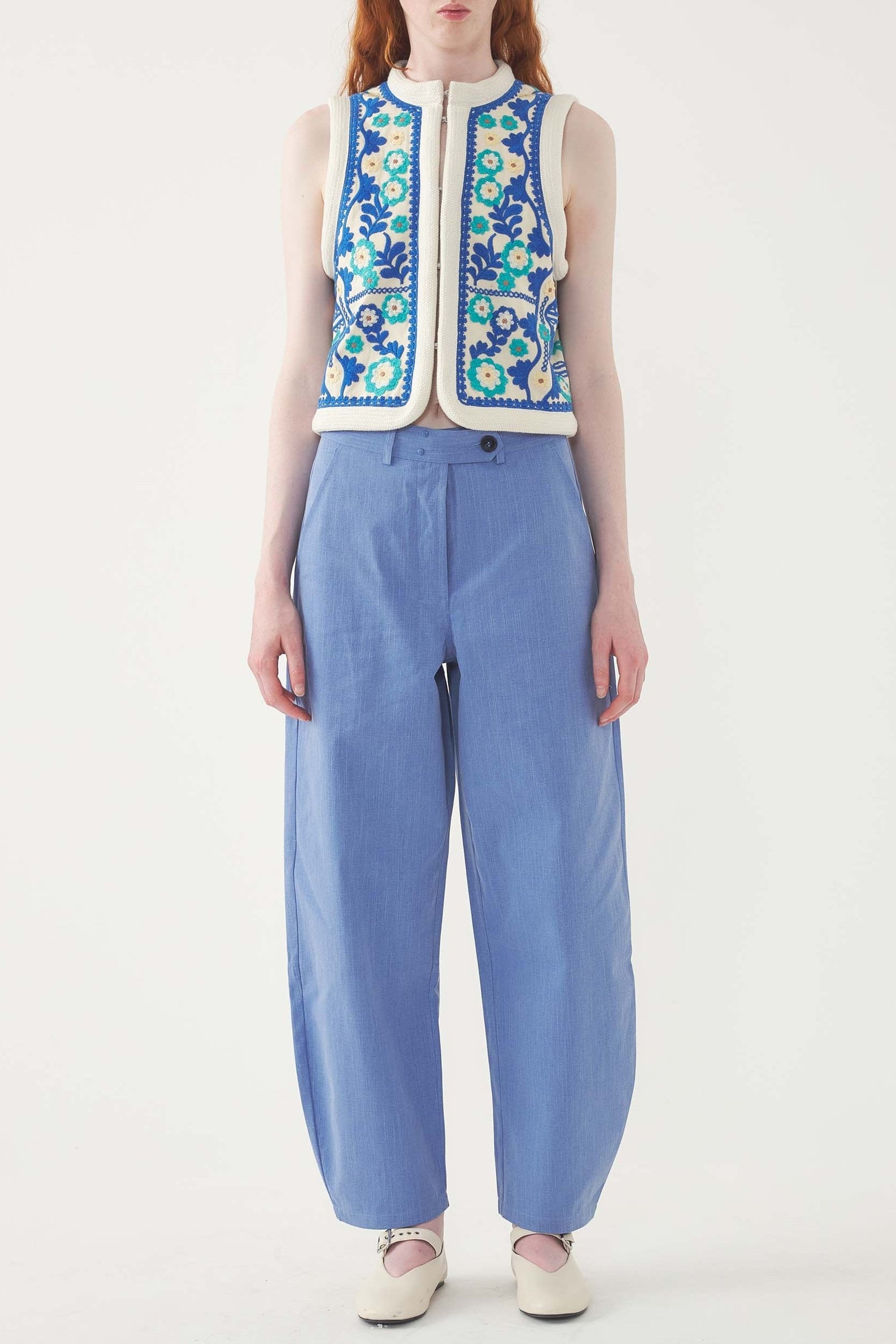 BLUE BERENICE PANT