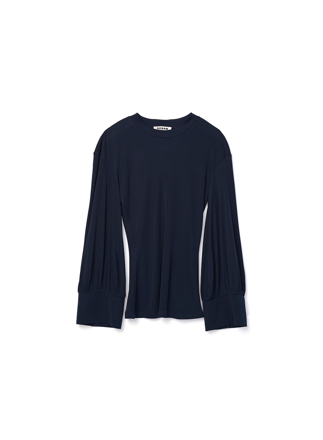Pull Berlain à manches longues avec détails aux poignets - Turquoise