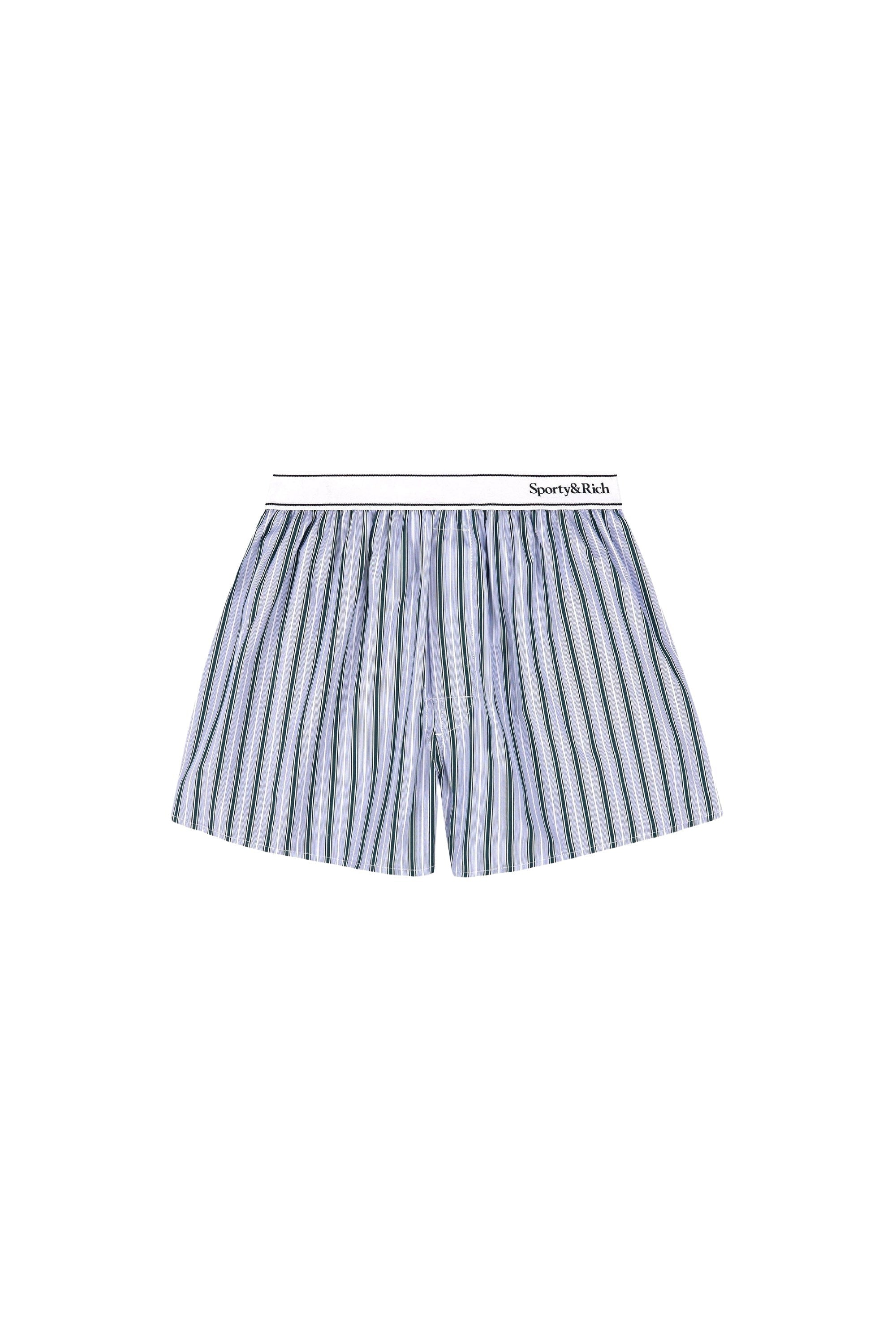 Short boxer Script à rayures - Multicolor Stripes