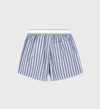 Short boxer Script à rayures - Multicolor Stripes