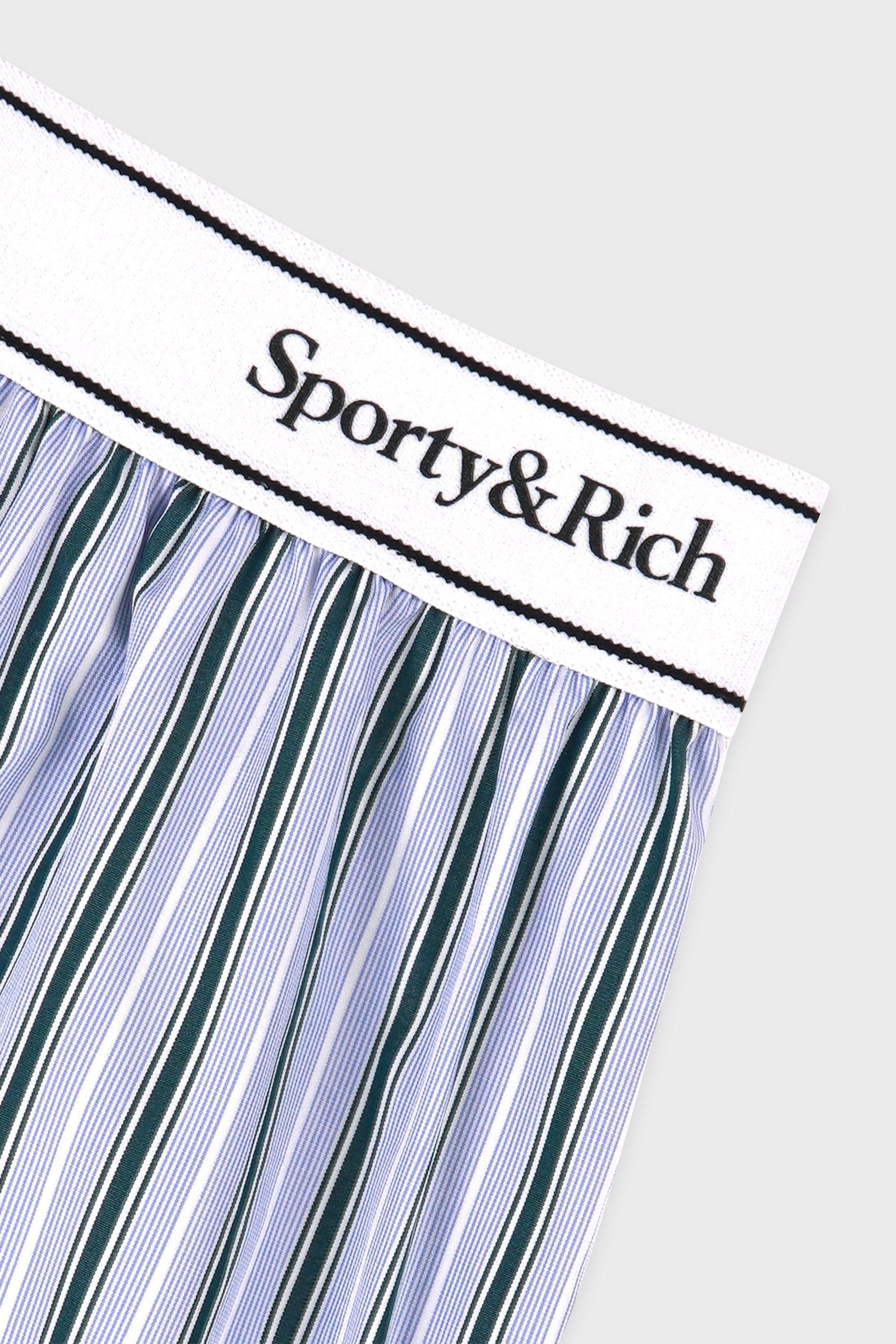 Short boxer Script à rayures - Multicolor Stripes