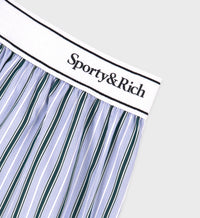 Short boxer Script à rayures - Multicolor Stripes