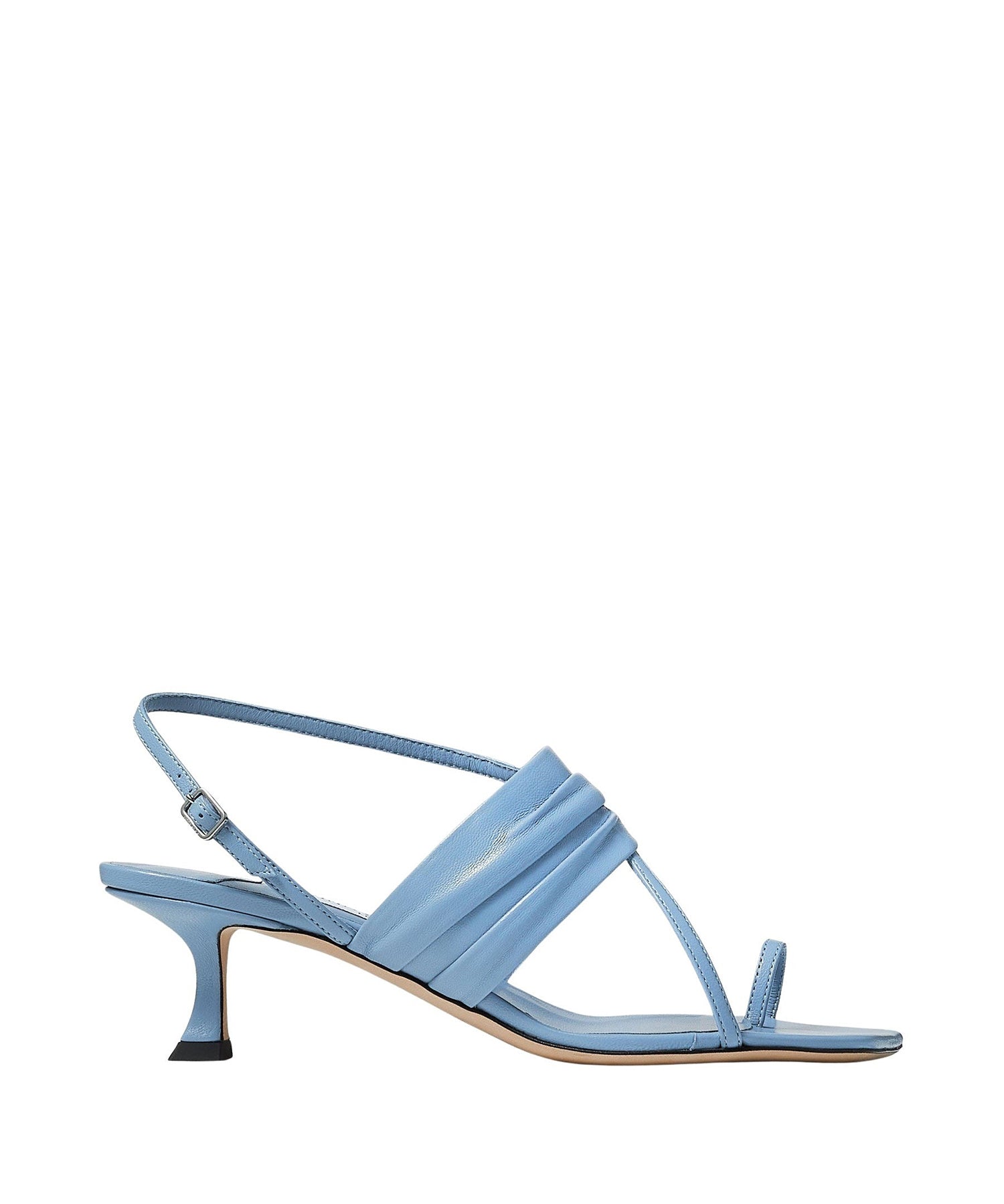 Sandales Beziers 50 en cuir - Smoky Blue