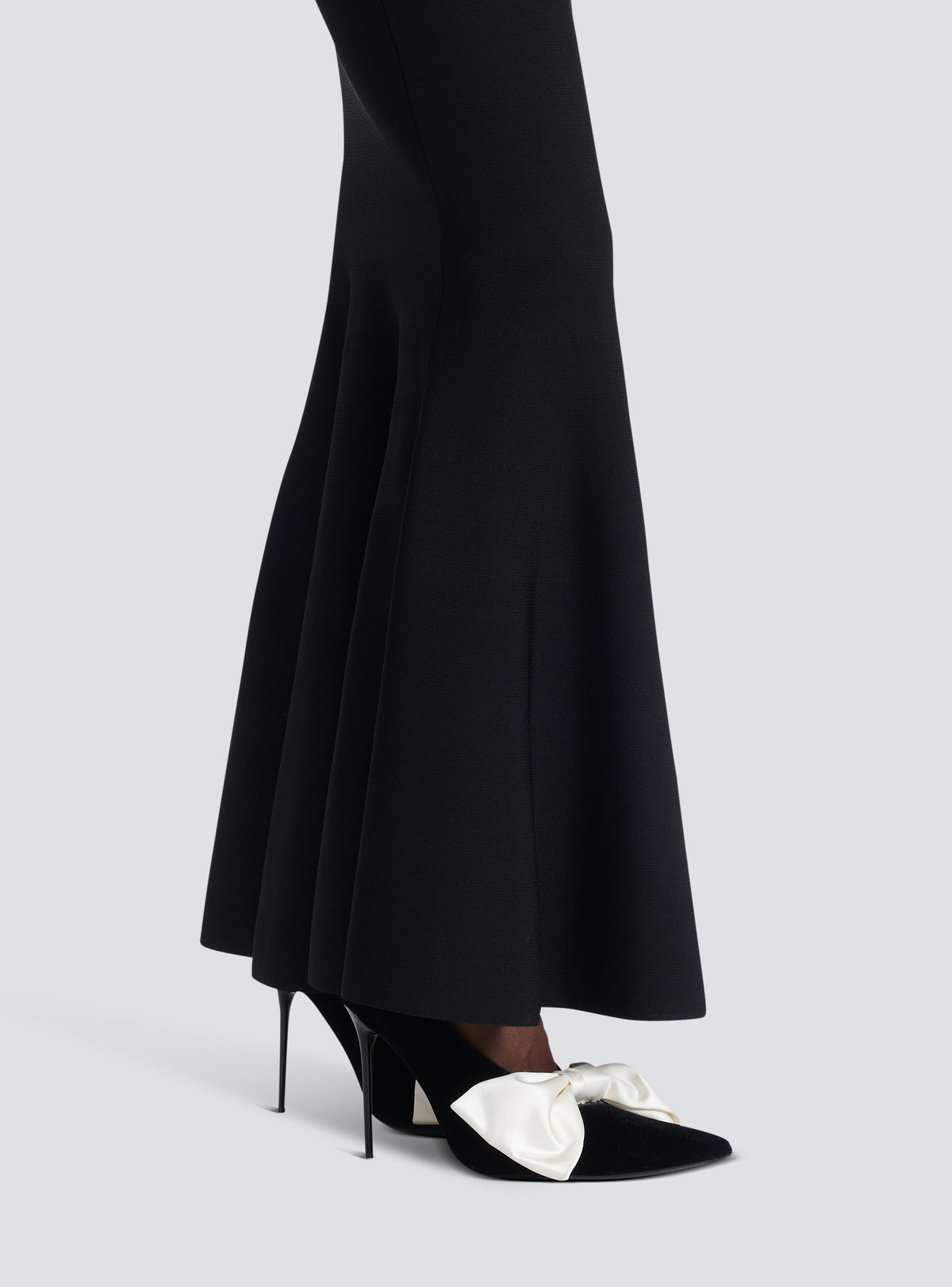 Jupe jolie madame en maille - Noir