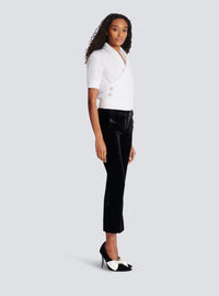 Pantalon en velours - Noir