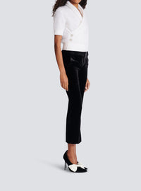 Pantalon en velours - Noir