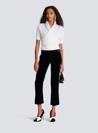 Pantalon en velours - Noir
