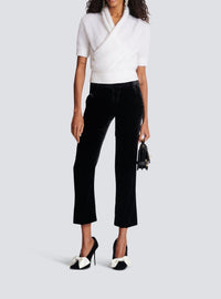 Pantalon en velours - Noir