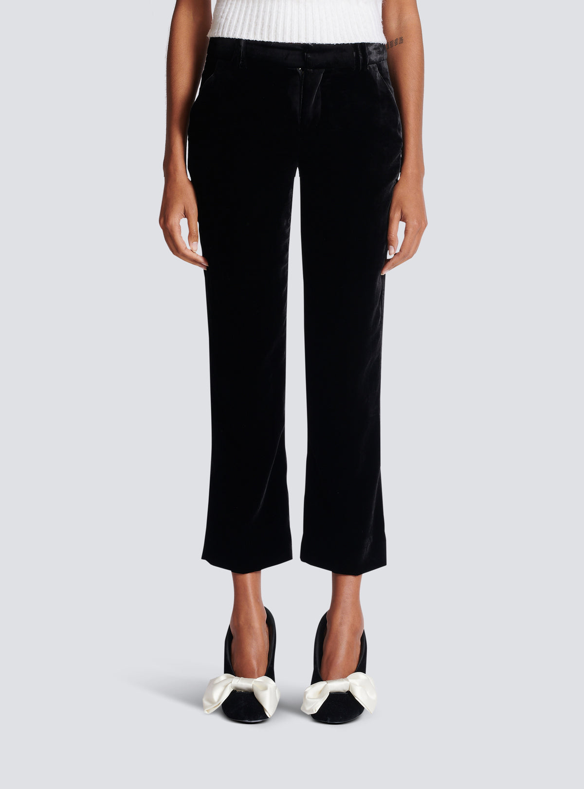 Pantalon en velours - Noir
