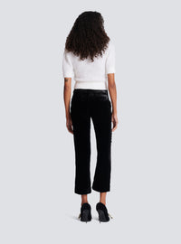 Pantalon en velours - Noir
