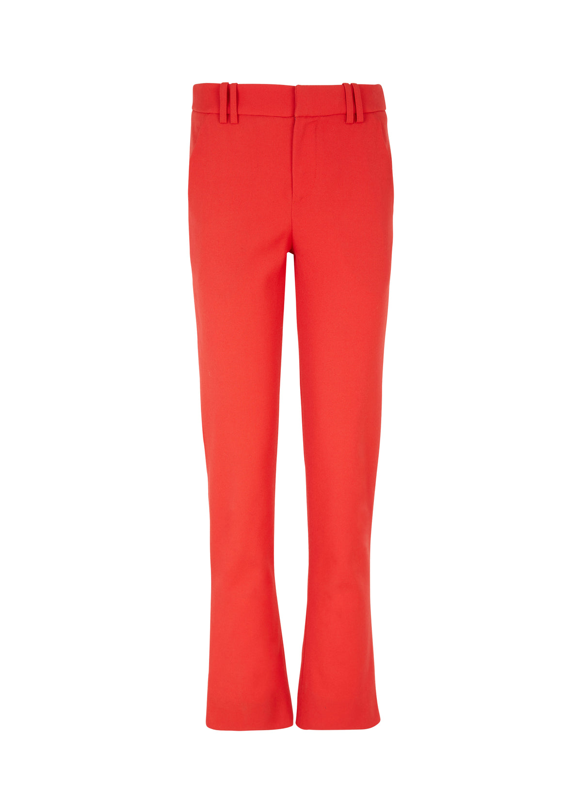 Pantalon en laine - Rouge Vif
