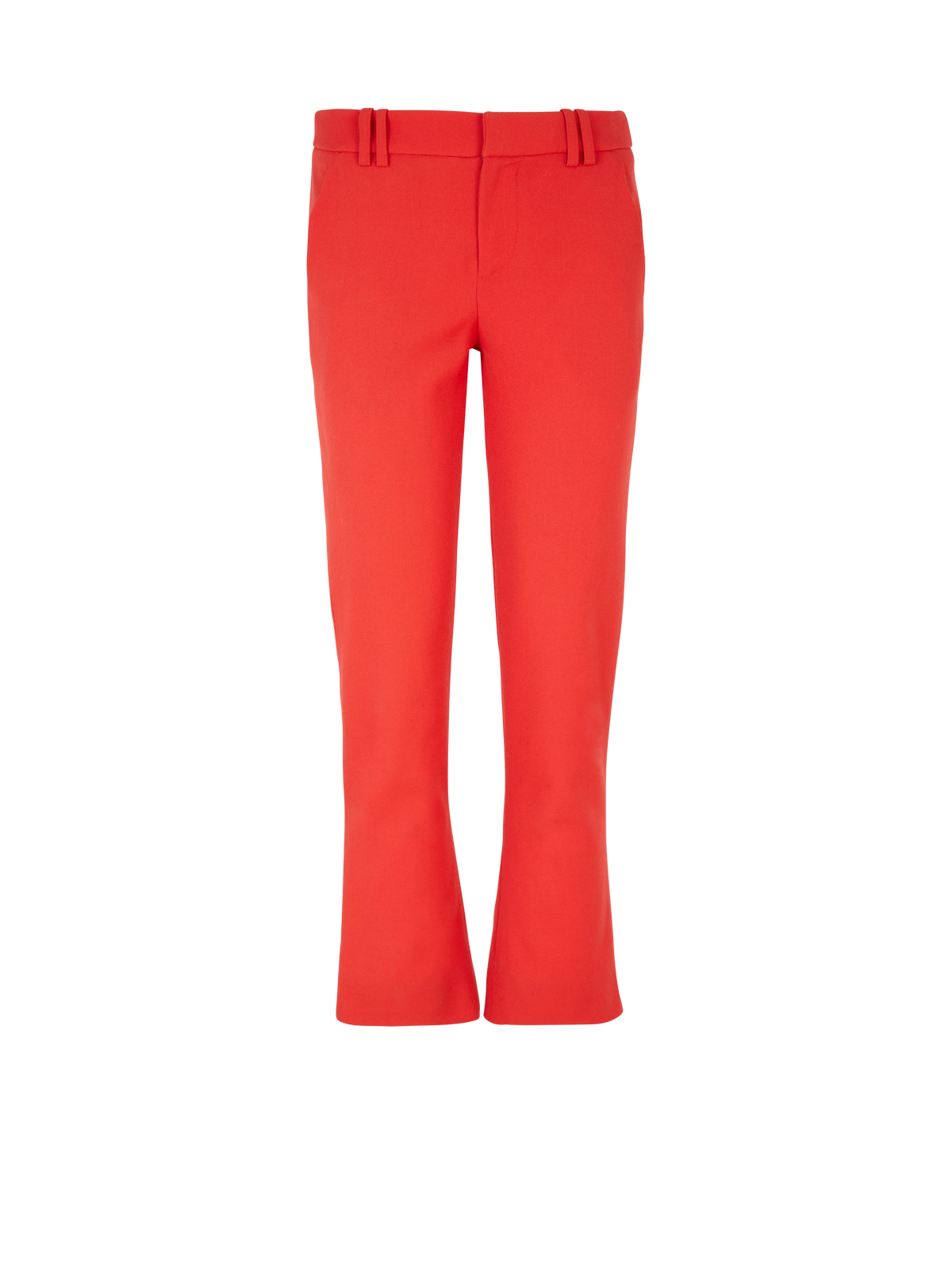 Pantalon en grain de poudre - Rouge Vif