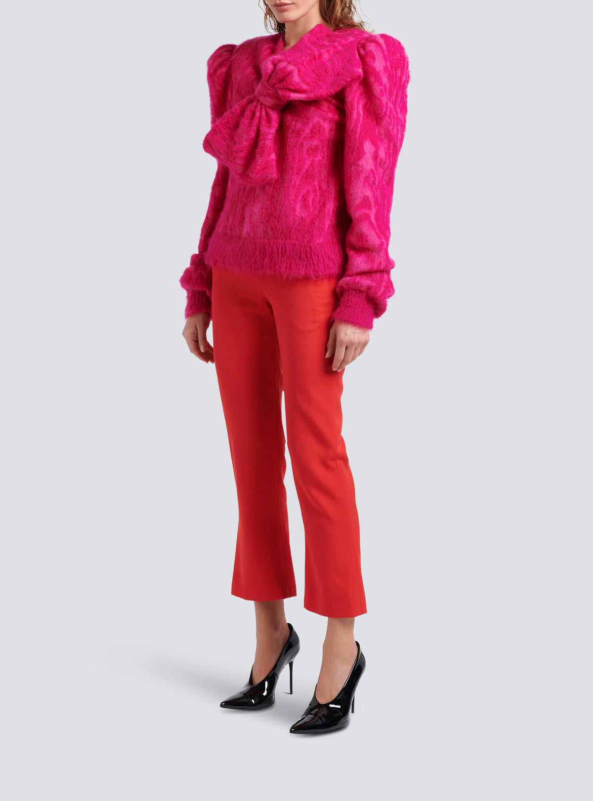 Pantalon en grain de poudre - Rouge Vif
