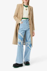 Manteau cintré en twill de laine - Viennois