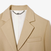 Manteau cintré en twill de laine - Viennois