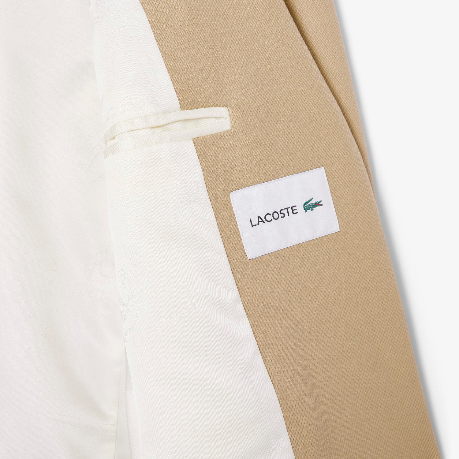 Manteau cintré en twill de laine - Viennois
