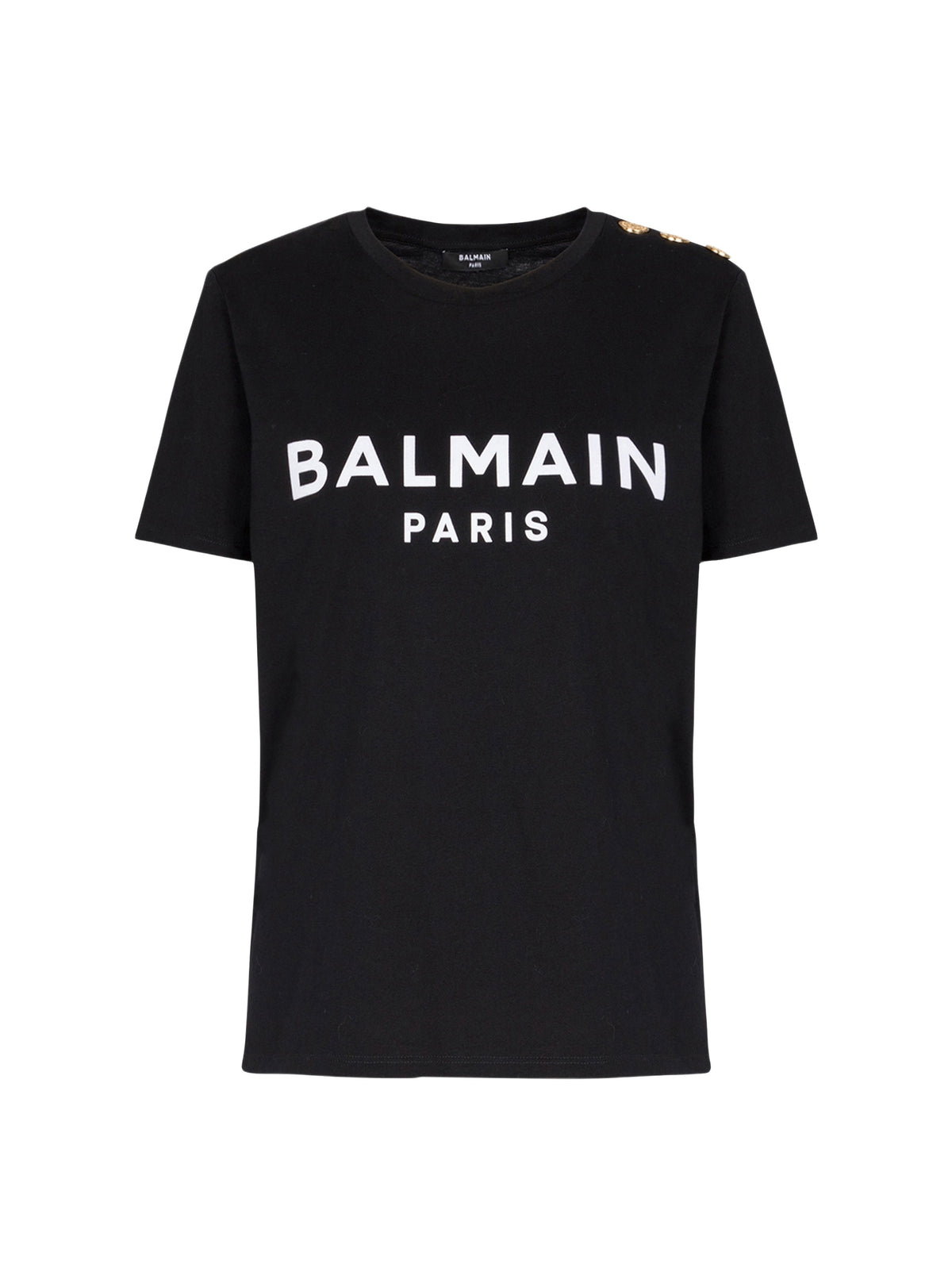 T-shirt imprimé balmain paris - Noir & Blanc